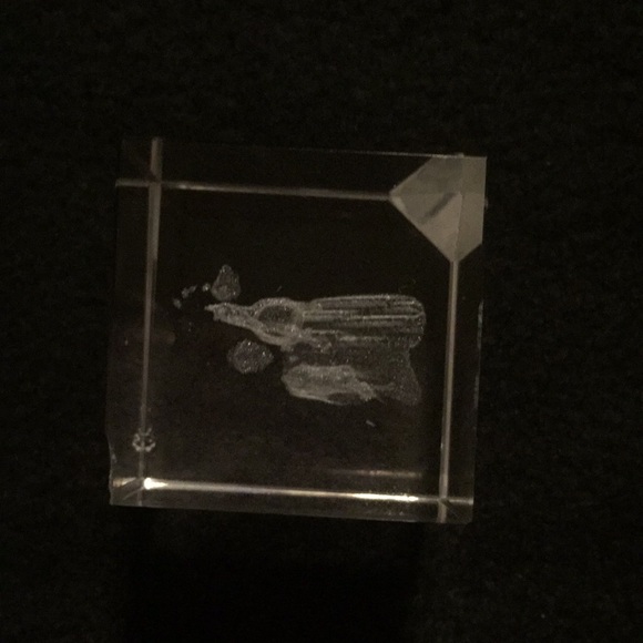 Unicorns in 3D Etched Glass Cube - Picture 11 of 15